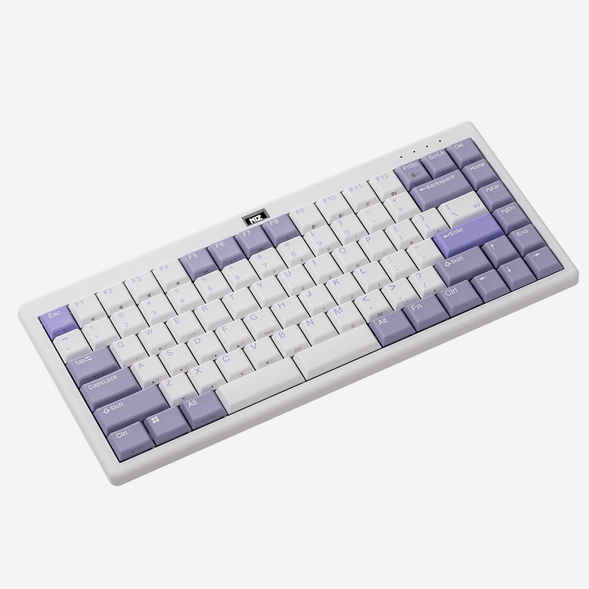 L84 Purple White | NiZ静電容量無接点方式キーボード | 最新版