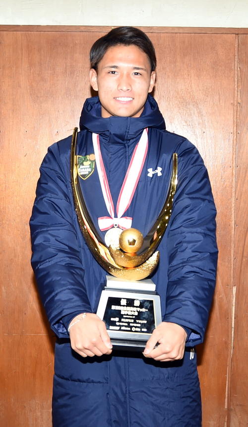 青森山田・松木玖生「やばかったですね」自分も驚く高川学園戦の