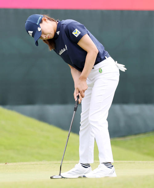 渋野日向子、41位で終了 1R単独首位→2R21位からまた後退「砕ける