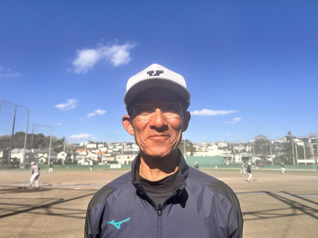 元巨人上田和明氏が慶大コーチ就任「上田だけに上だけを」キレ味鋭い