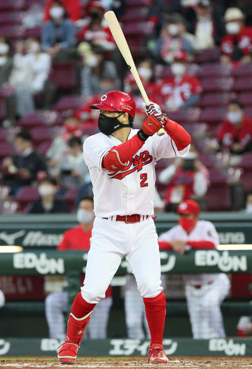 広島田中広輔抹消、打率2割6厘 堂林翔太1軍昇格「チーム事情」監督