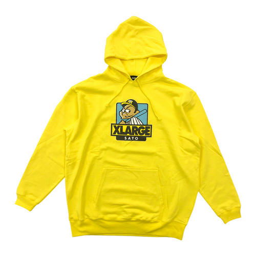 阪神佐藤輝明、若者人気「XLARGE」とコラボ フーディー数量限定