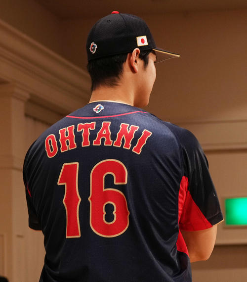侍ジャパン 日本代表 ユニフォーム 大谷翔平 刺繍 WBC OHTANI 16 WBC