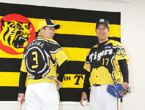 阪神】大山悠輔が新アニキに「虎」ンスフォーム 岡田監督の4番構想
