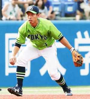 ヤクルトスワローズ 田中 浩康 実使用 グラブ SSK 横浜 ベイスターズ