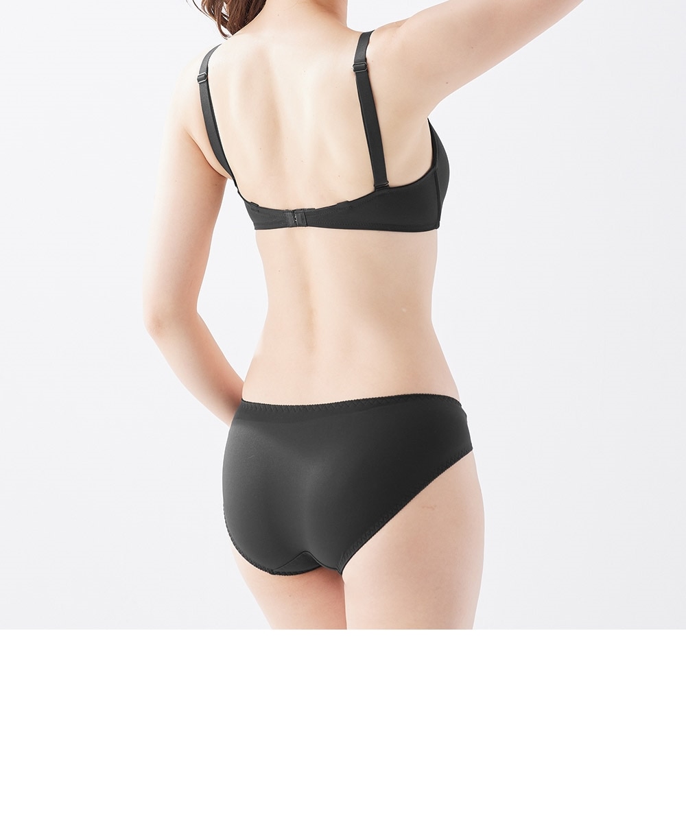 バックオープンソフトモールドノンワイヤーブラジャー・ショーツ3