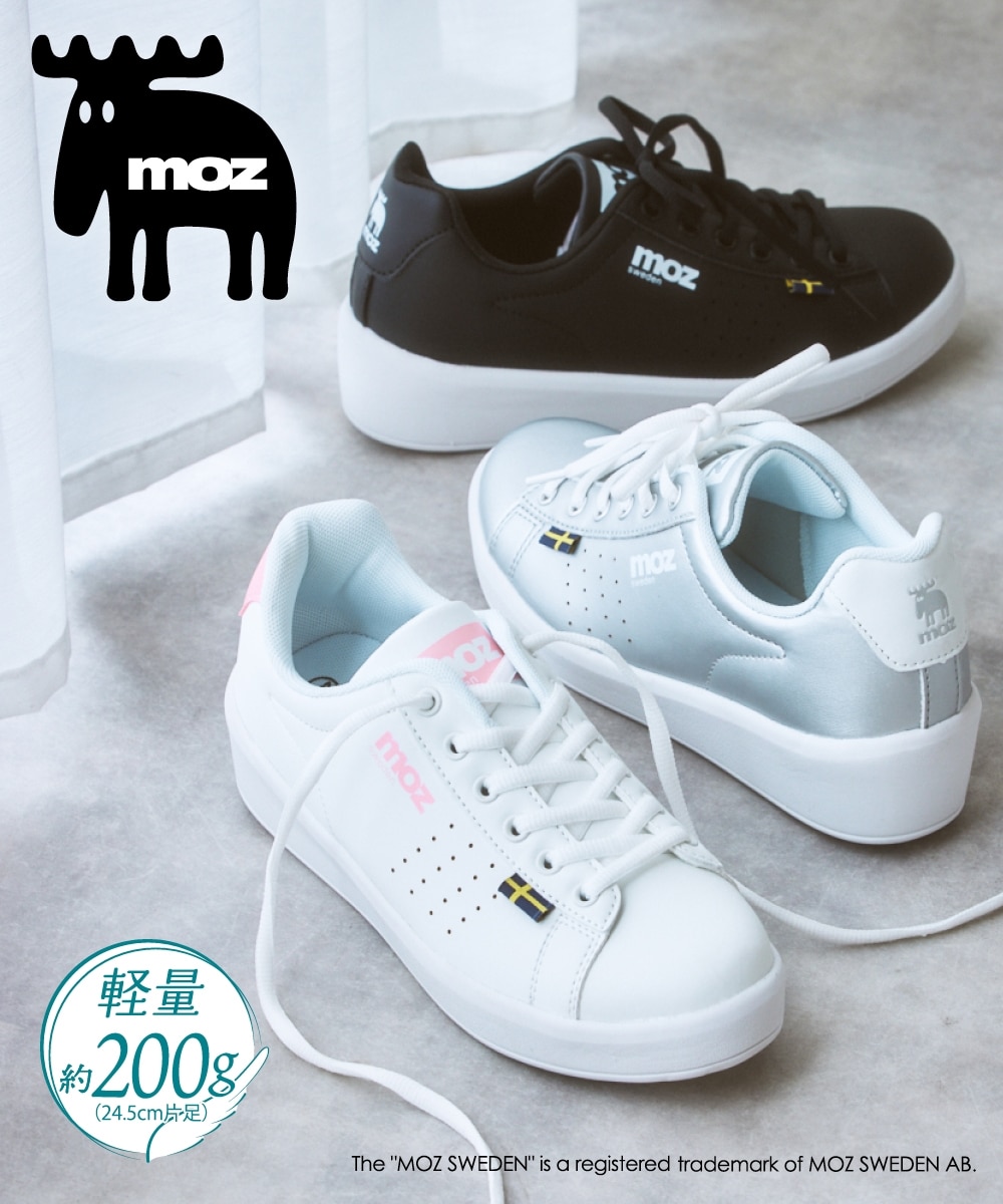 moz 厚底軽量シンプルスニーカー（ワイズ3E） 通販【ニッセン】