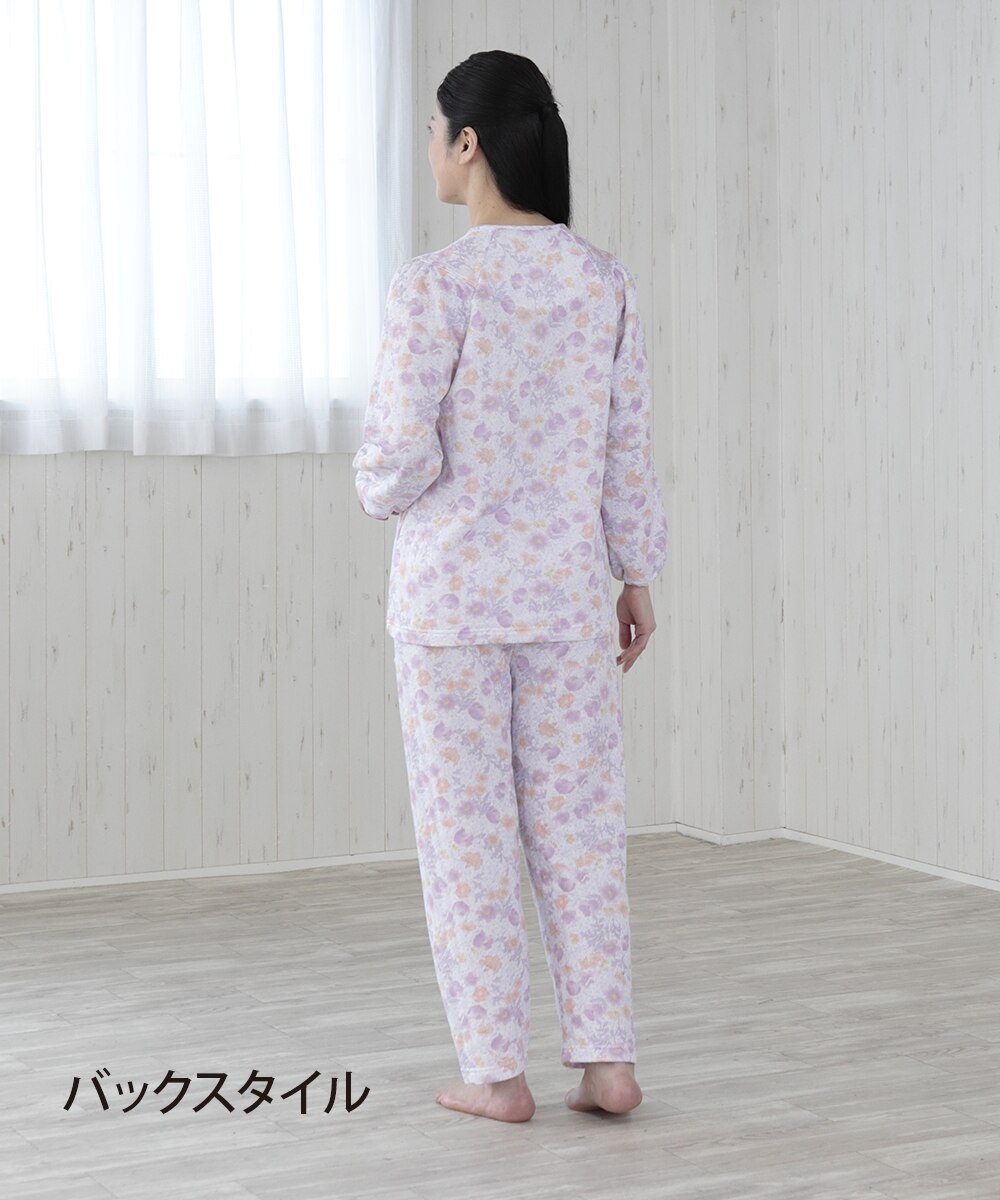 日本製＞ソフトキルト花柄パジャマ 通販【ニッセン】