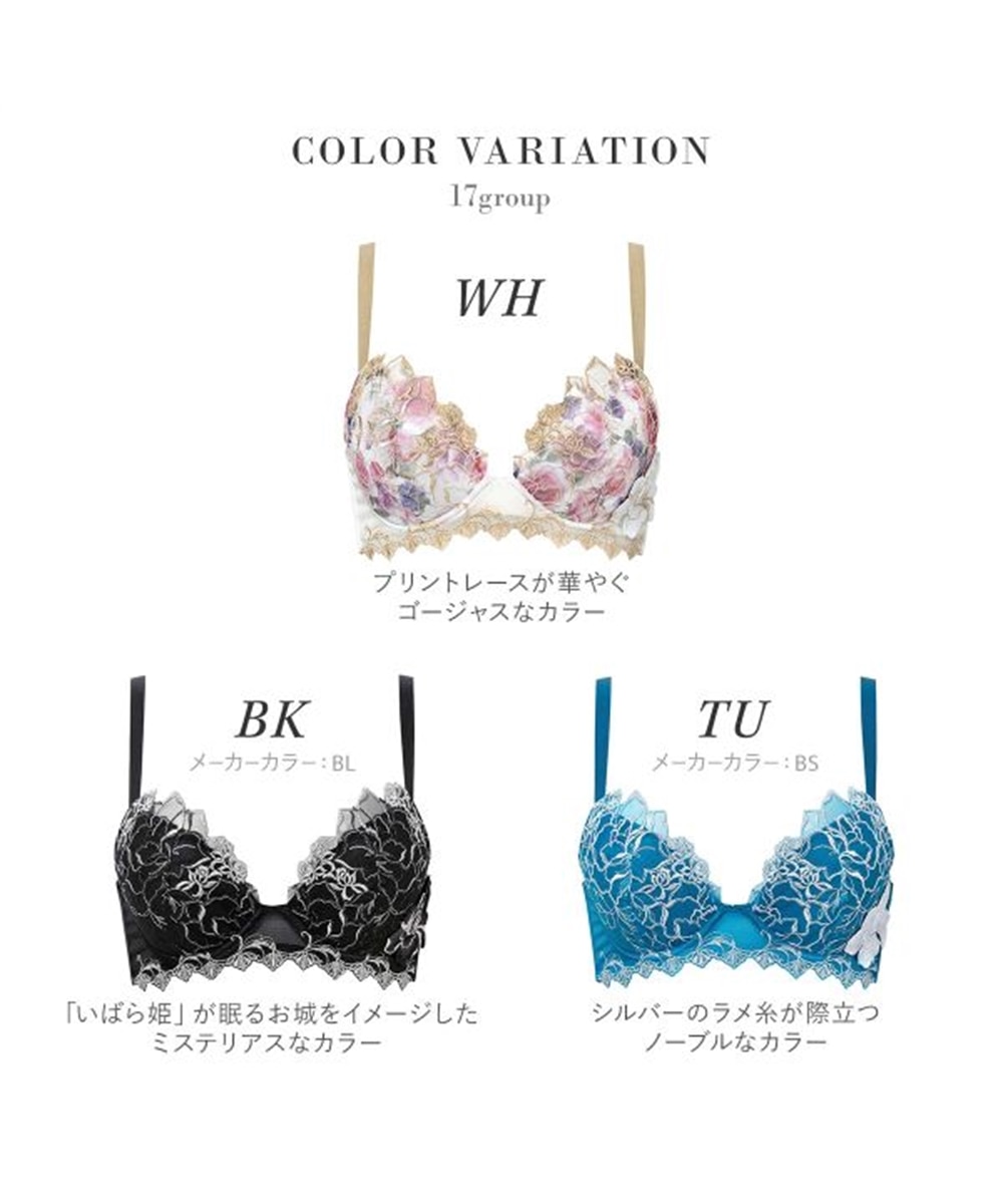 ワコール サルート 17グループ 17G リアルアップブラ ブラジャー BC