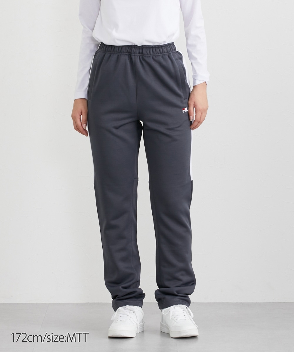 FILA 高身長 裏起毛ブリスターロングパンツ（UVカット）（トール