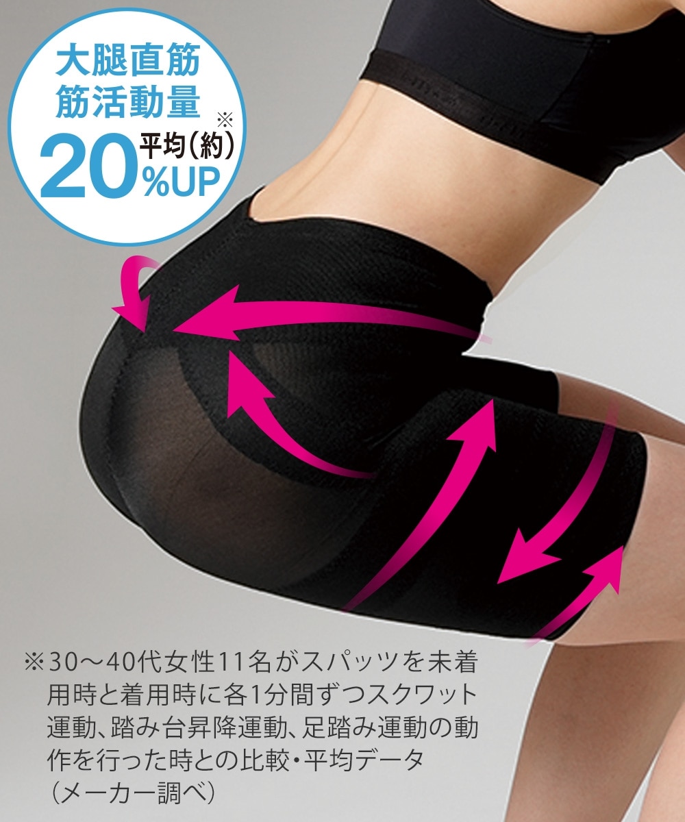 体幹スクワットスパッツ 通販【ニッセン】