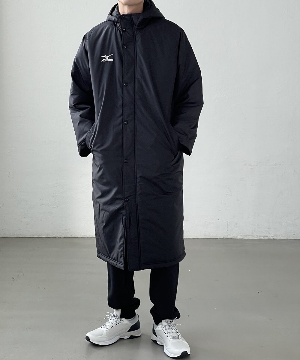 ミズノ 中綿ベンチコート（ユニセックス） 通販【ニッセン】