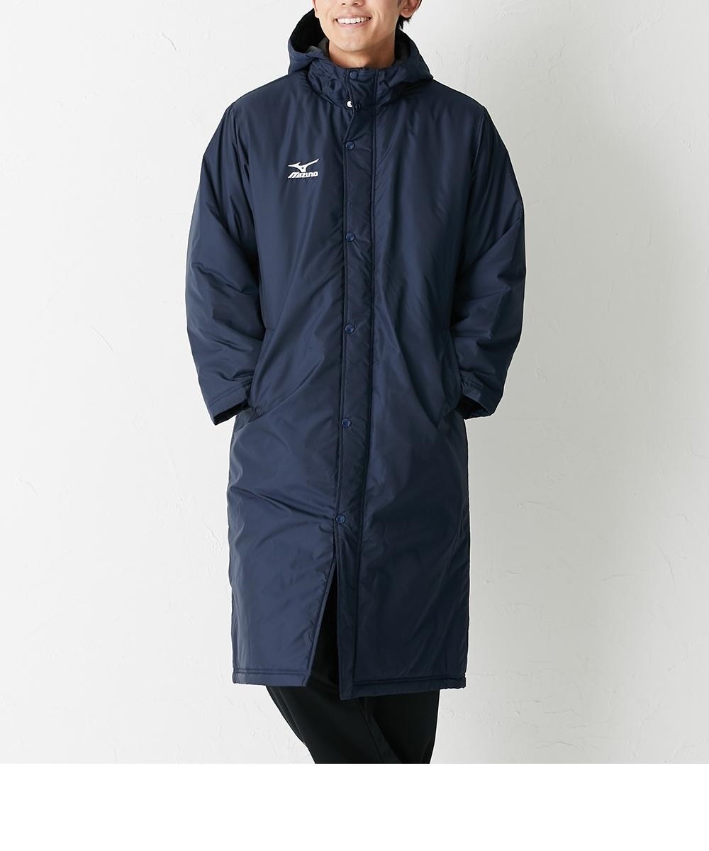 ミズノ 中綿ベンチコート（ユニセックス） 通販【ニッセン】