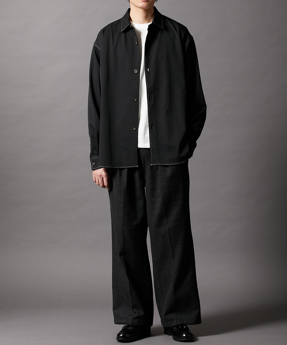 ステッチングオーバーシャツ 通販【ニッセン】