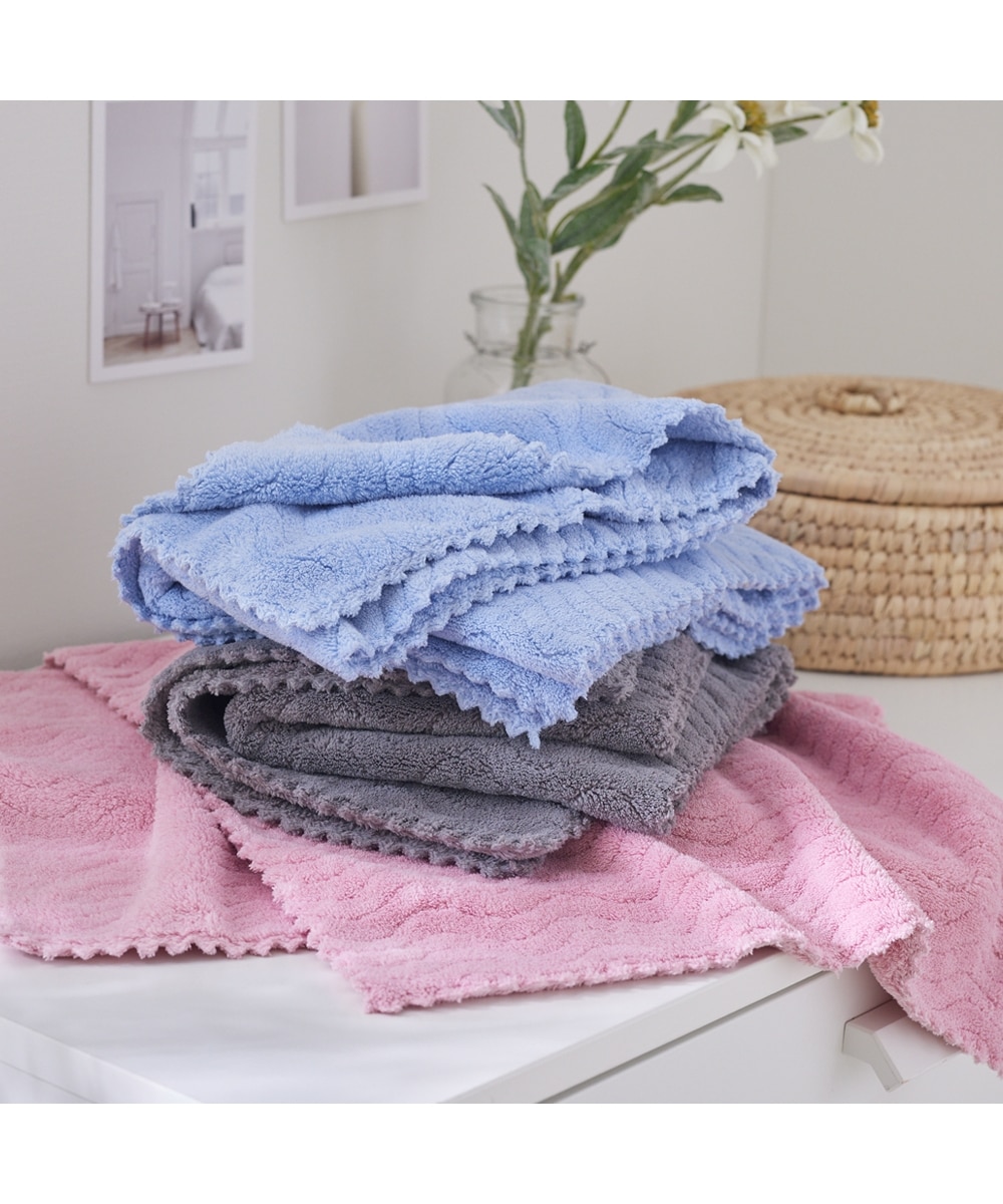 ヘアータオル 吸水美神 フワモコマルシェ 通販【ニッセン】