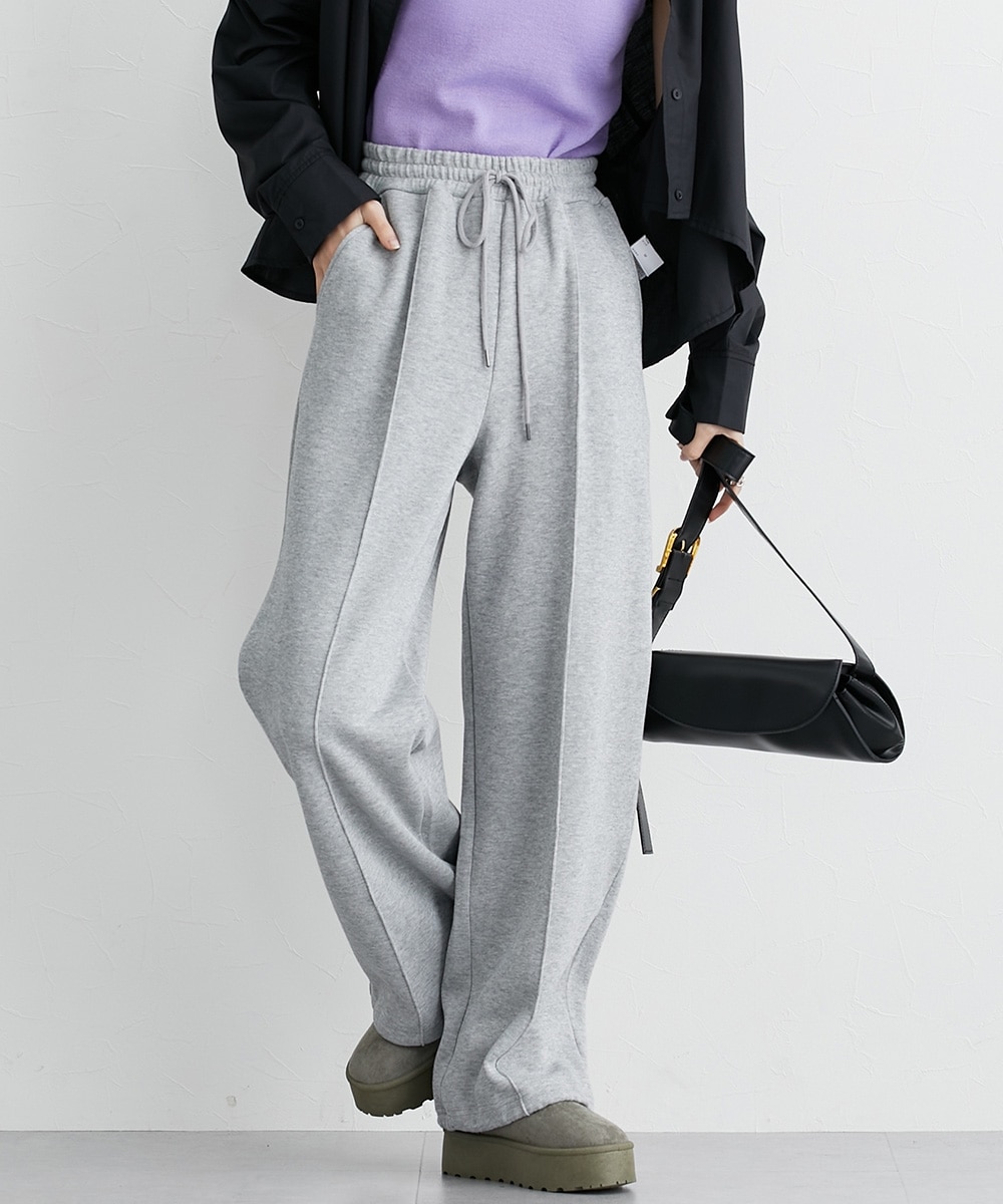 ダブルフェイススウェットパンツ 通販【ニッセン】