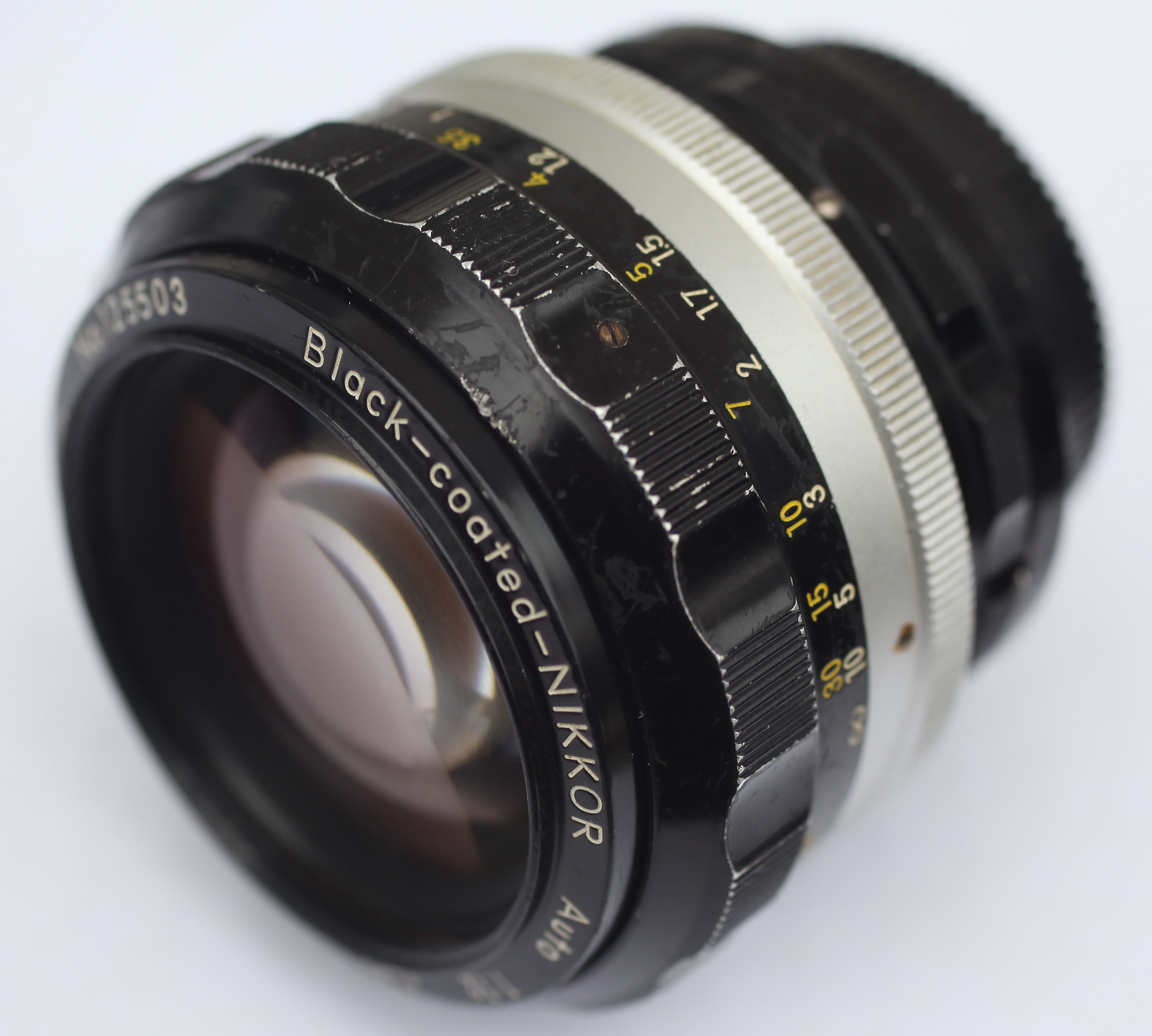 Nikkor 55mm/1.2 versions