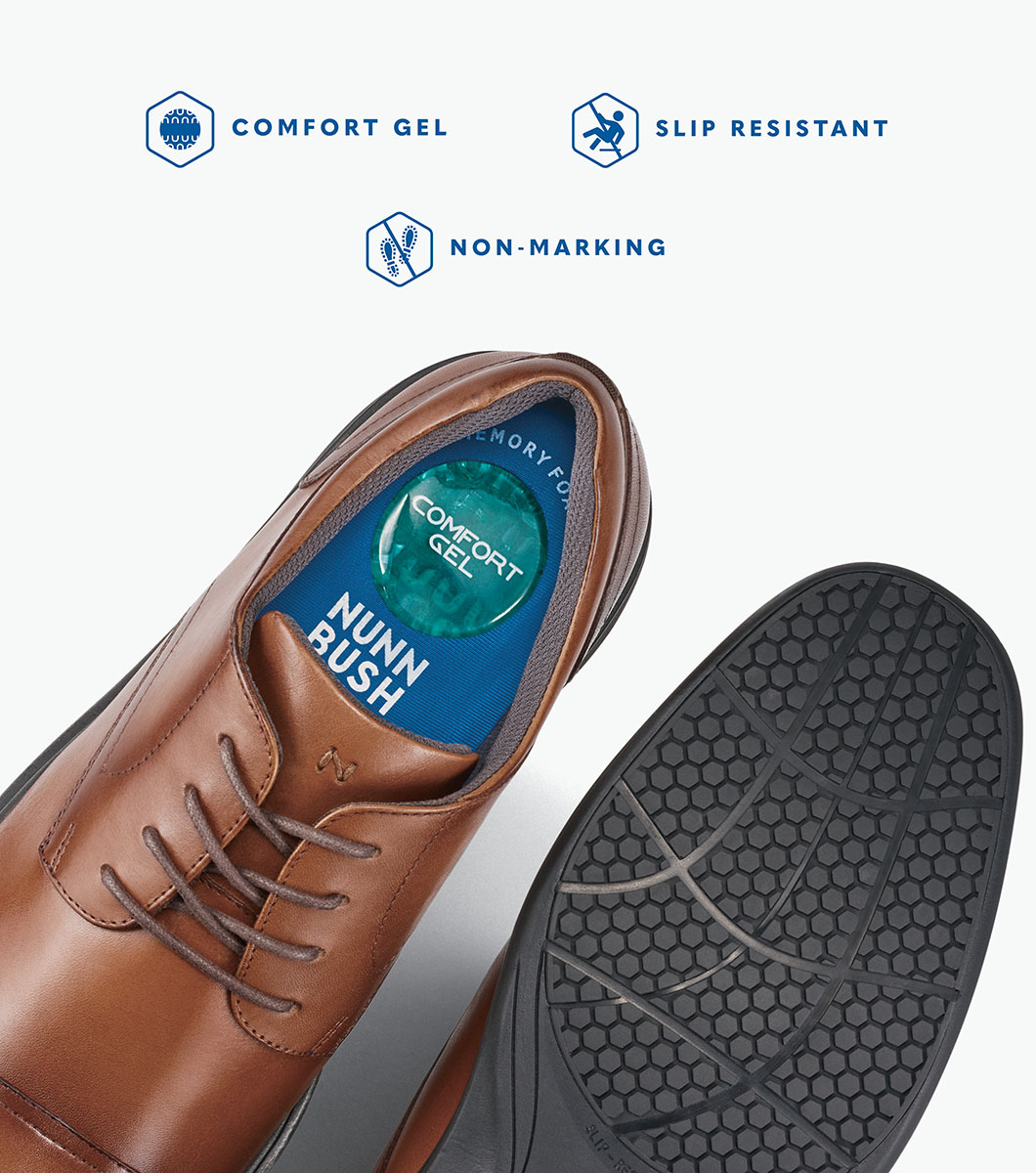 KORE Pro Bike Toe Slip On Men's Dress Shoes | Nunnbush.com