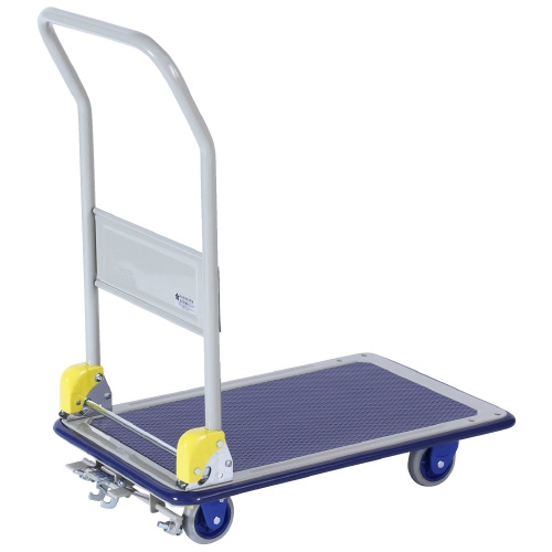 スマートオフィス】環境静音スチール台車 NHT-106S ブレーキ付 金沢車輌