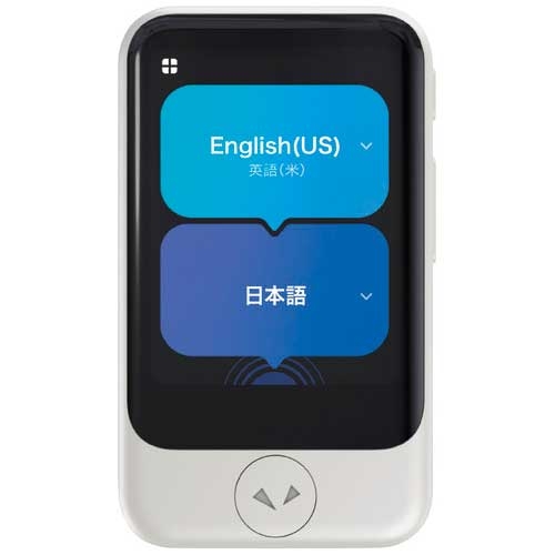 スマートオフィス】ポケトークS2 グローバルSIM付き 白 PTS2-W ポケトーク