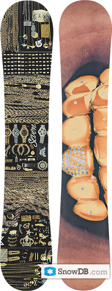 Snowboard Burton Se7en 2008/2009 :: Snowboard and ski catalog