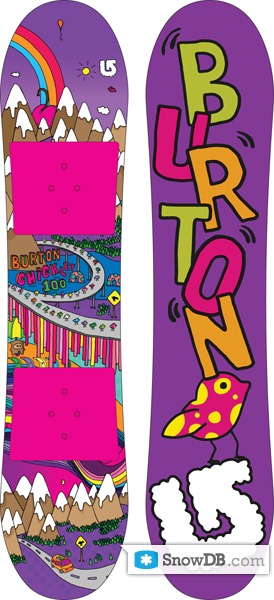 Snowboard Burton Chicklet 2010/2011 :: Snowboard and ski catalog