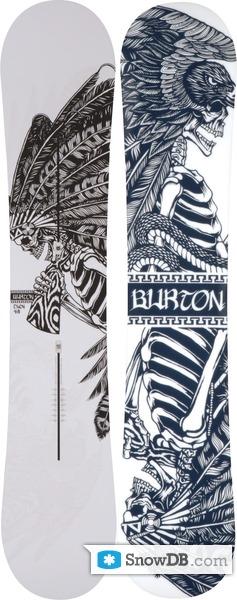 Snowboard Burton Twin 2009/2010 :: Snowboard and ski catalog