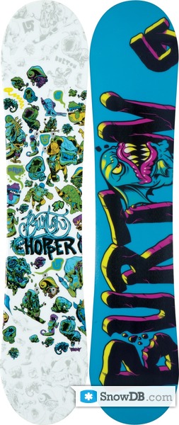 Snowboard Burton Chopper 2009/2010 :: Snowboard and ski catalog