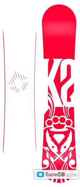Snowboard K2 Brigade 2008/2009 :: Snowboard and ski catalog SnowDB.com