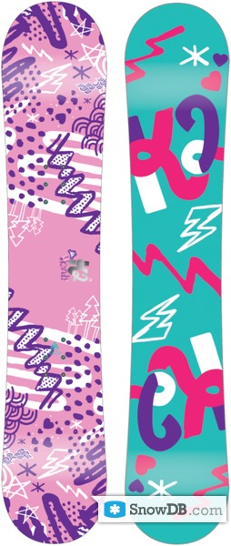 Snowboard K2 Lil Kandi 2010/2011 :: Snowboard and ski catalog