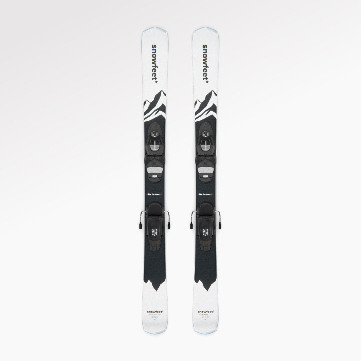 Snowfeet* ショートスキー 120 CM | 高品質スキーブレード スノーブレード