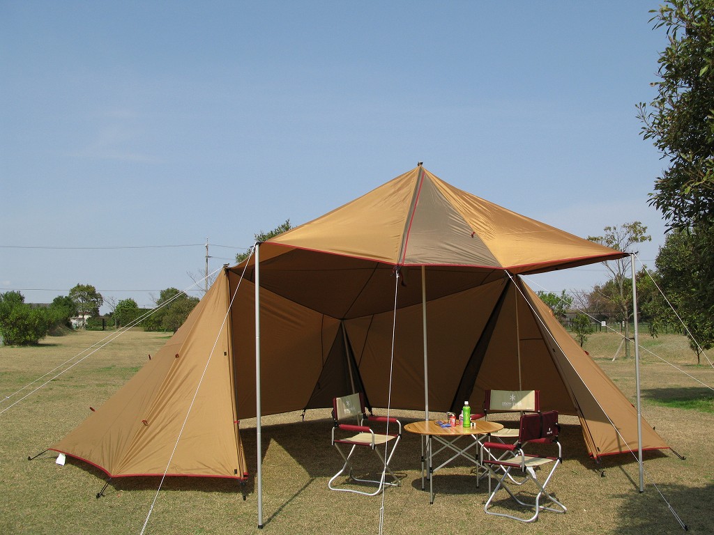 snow peak club:TP-800／ランドステーションM 初体験♪