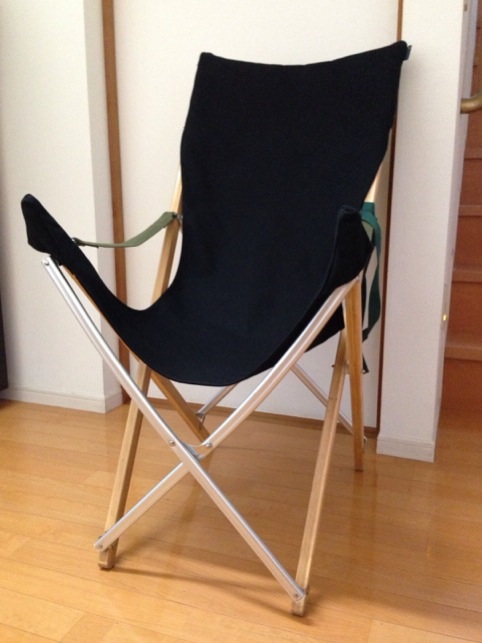 snow peak club:Take!チェア ロング Black Leather Limited