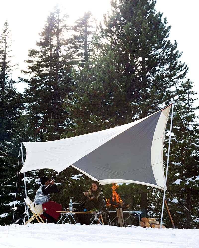 Takibi Tarp Hexa Set M - Takibi Fire & Grill - Snow Peak | Snow Peak