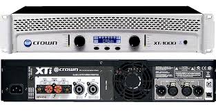CROWN XTi 1000 เพาเวอร์แอมป์ เครื่องขยายเสียง Power Amplifier 500
