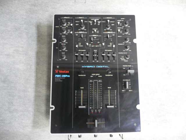 その他 Vestax PMC-08Pro 中古品】Vestax/DJミキサー/PMC-08Pro WH -DJ機材アナログレコード専門
