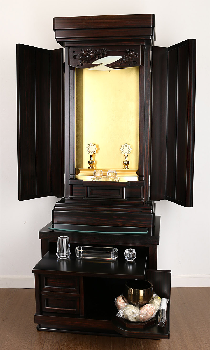 SGI創価学会15号本黒檀仏壇金剛堂製