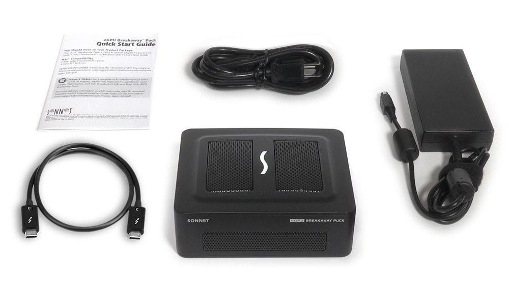 eGPU Breakaway Puck RX 5550 XT/5700 - Tech Specs - SONNETTECH