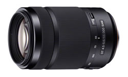 超望遠域300mmまでカバーする デジタル一眼カメラ“α”Aマウント用交換