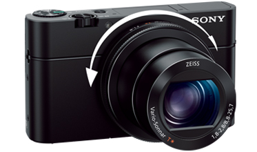 RX100IV(DSC-RX100M4) 特長 : 表現へのこだわりに応える操作性