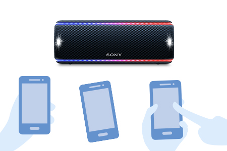 SRS-XB31 特長 : Bluetoothで楽しむ | アクティブスピーカー／ネック