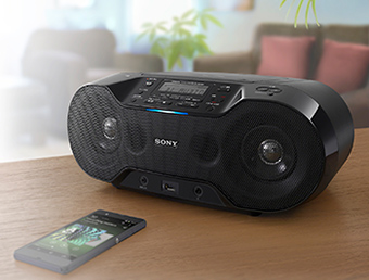 ZS-RS70BT | ラジオ／CDラジオ・ラジカセ | ソニー