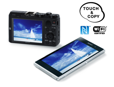 DSC-HX60V 特長 : 優れた操作性＆Wi-Fi（R） | デジタルスチルカメラ