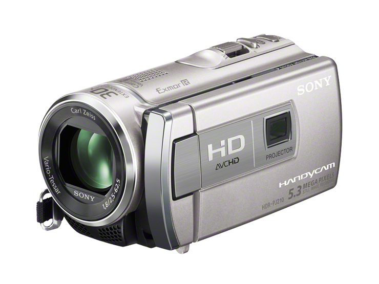 HDR-PJ210 商品の写真 | デジタルビデオカメラ Handycam ハンディカム