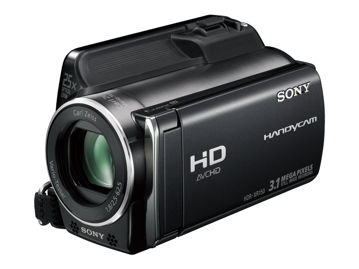 HDR-XR150 商品の写真 | デジタルビデオカメラ Handycam ハンディカム