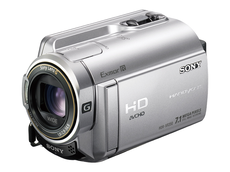 HDR-XR350V 商品の写真 | デジタルビデオカメラ Handycam ハンディカム