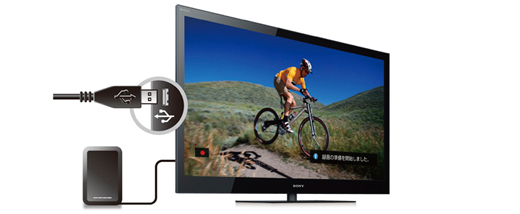 KDL-55EX720 特長 : 便利な機能 | テレビ ブラビア | ソニー