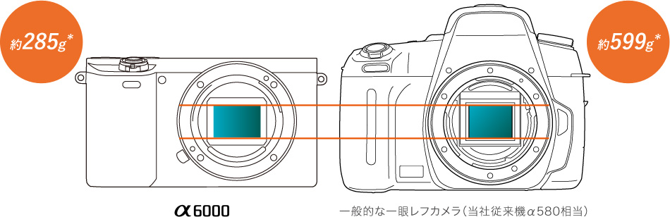 α6000 特長 : いつでもどこでも、大きくぼけて色鮮やか | デジタル一眼