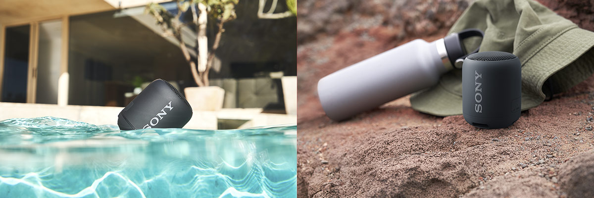 SRS-XB12 特長 : 便利機能 | アクティブスピーカー／ネックスピーカー