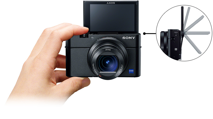 RX100III(DSC-RX100M3) 特長 : 表現へのこだわりに応える操作性